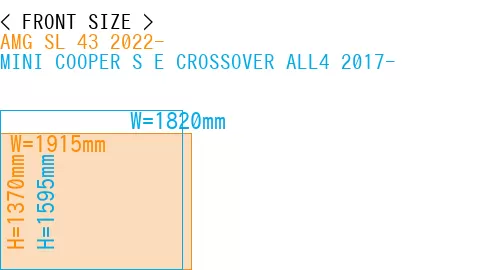 #AMG SL 43 2022- + MINI COOPER S E CROSSOVER ALL4 2017-